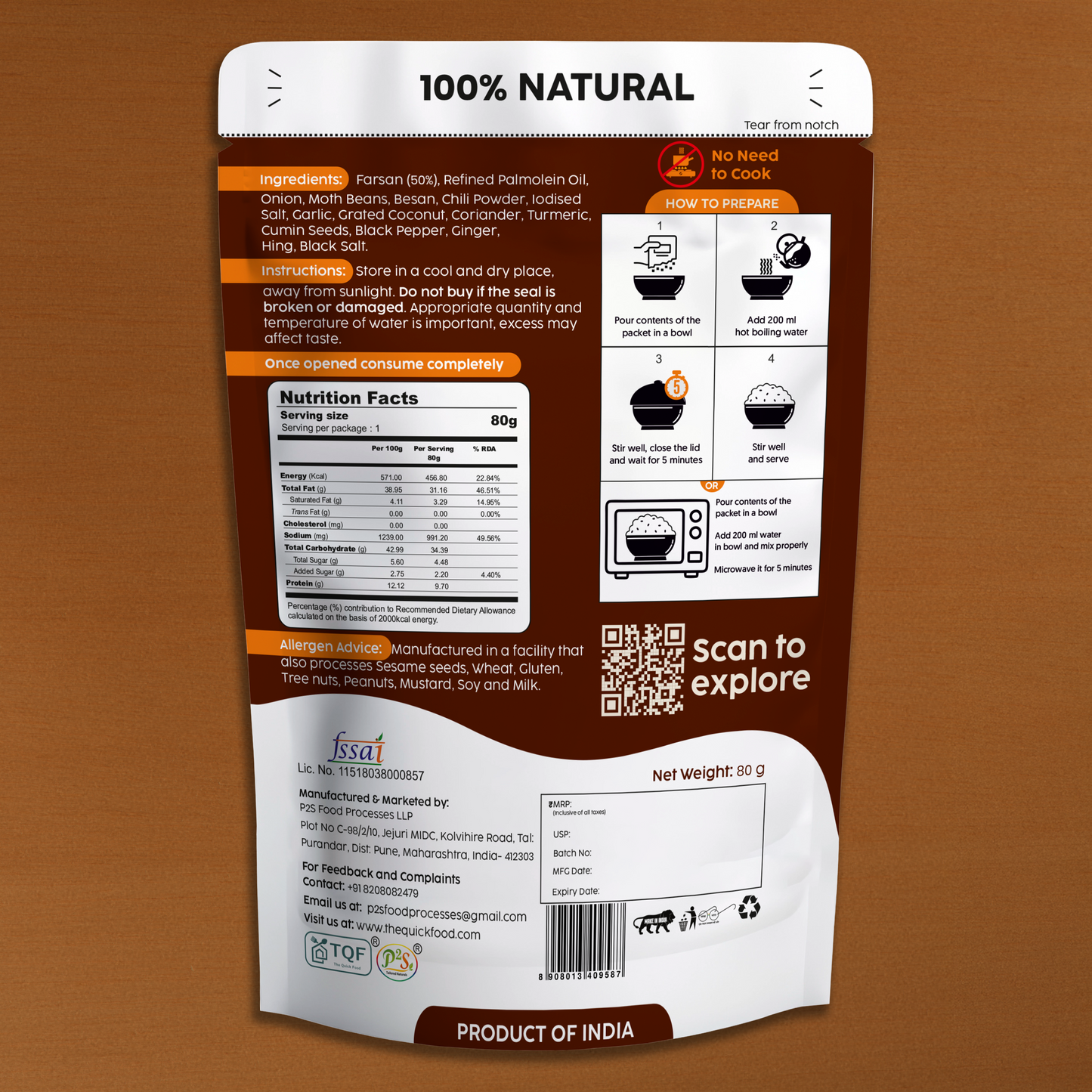 Freeze Dried Misal
