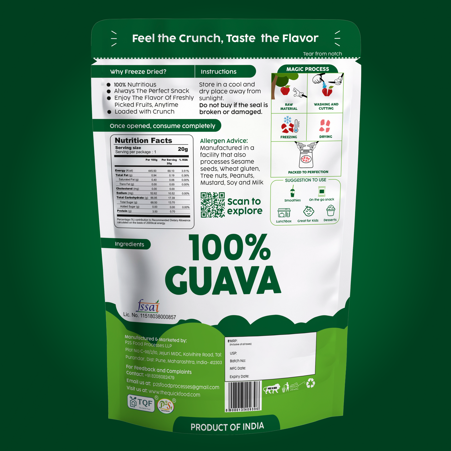 Freeze Dried Guava