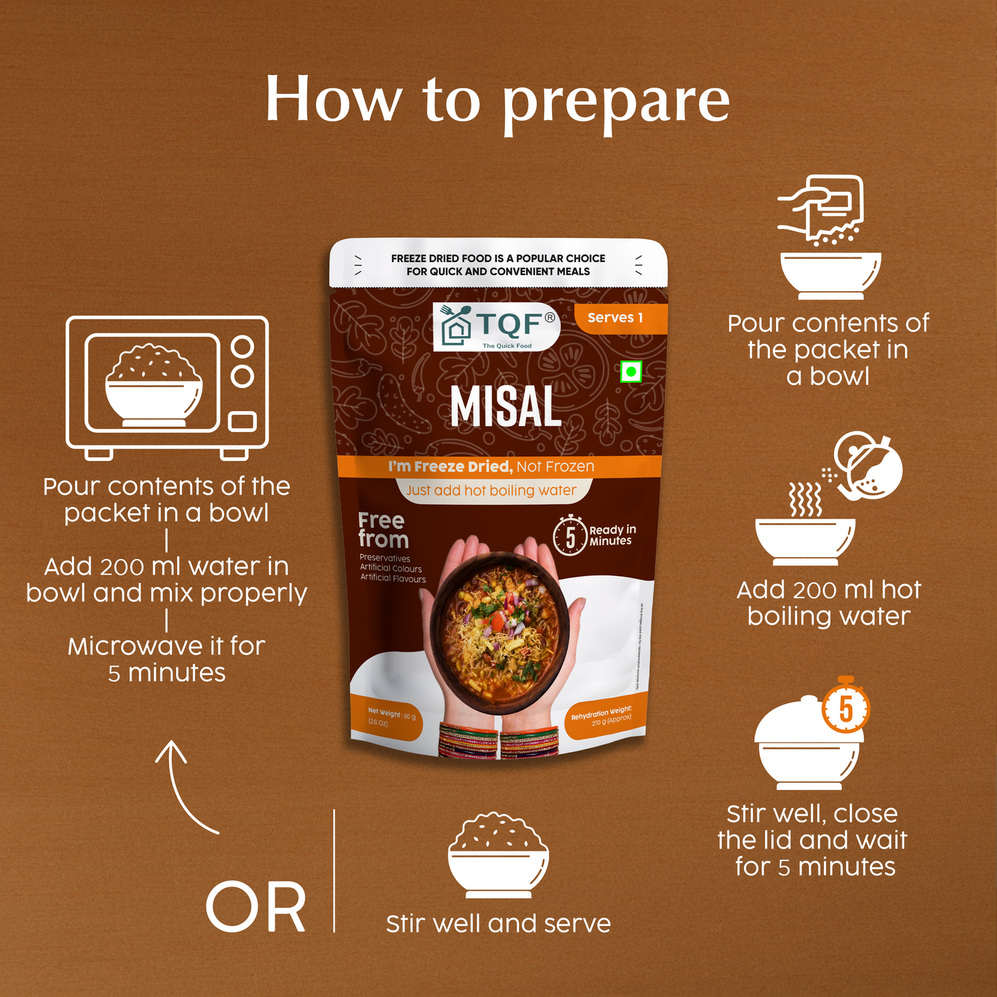 Freeze Dried Misal