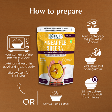 Freeze Dried Pineapple Sheera