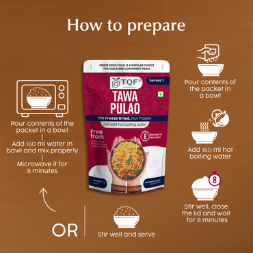 Freeze Dried Tawa Pulao