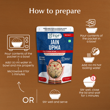 Freeze Dried Jain Upma