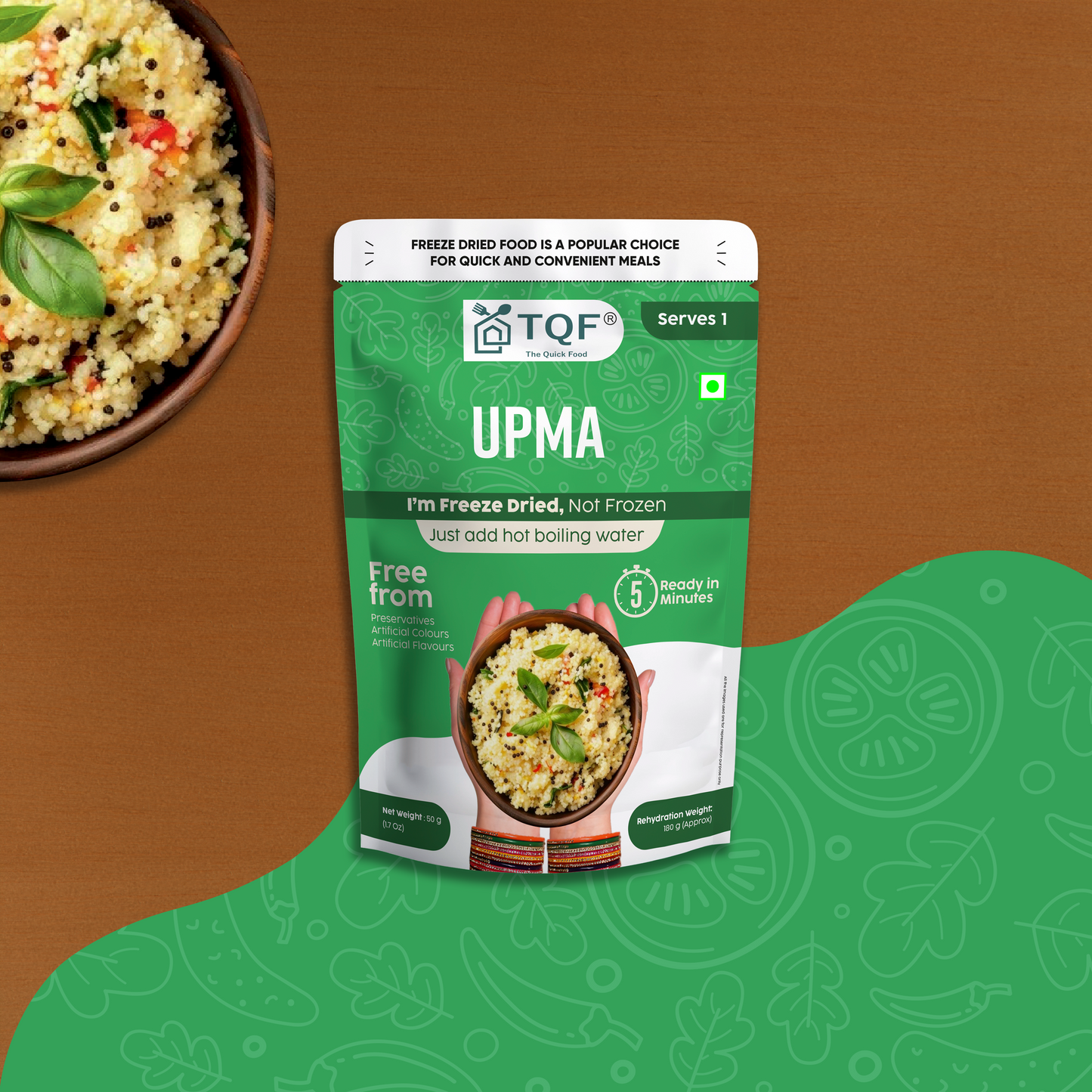 Freeze Dried Upma