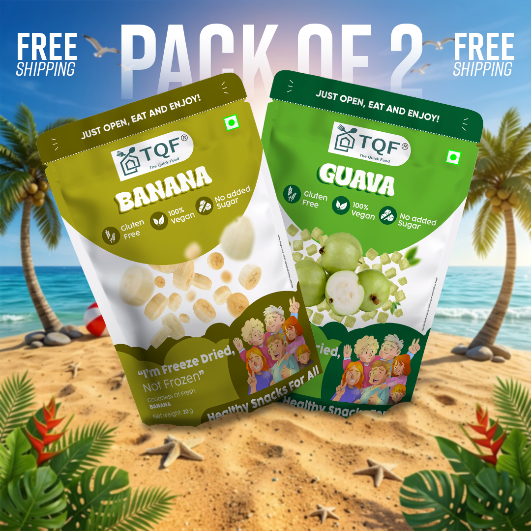 Freeze Dried - Banana & Guava