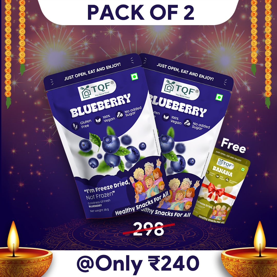 Freeze Dried Blueberry Pack of Two