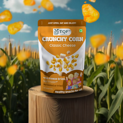 Freeze Dried Crunchy Corn - Classic Cheese