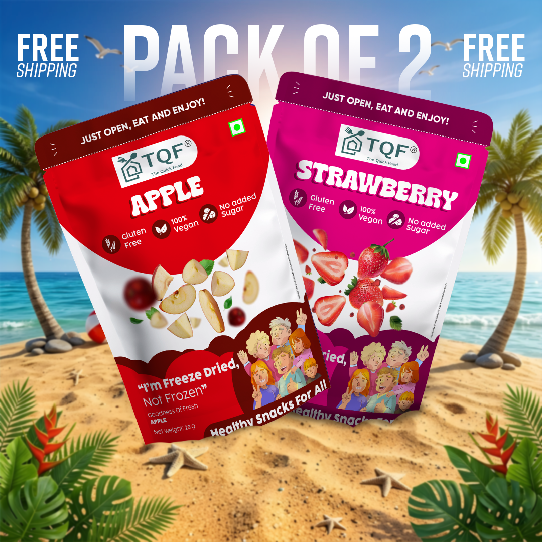 Freeze Dried Strawberry & Apple